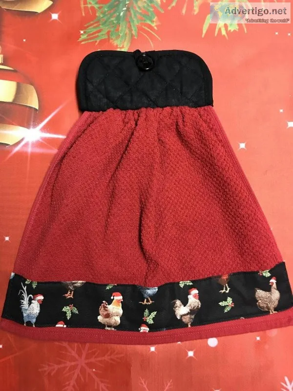Christmas Rooster Farmhouse Decor