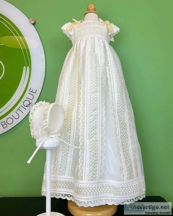 Get Beautiful Christening Gowns And Baptism Dress - YoYo Boutiqu