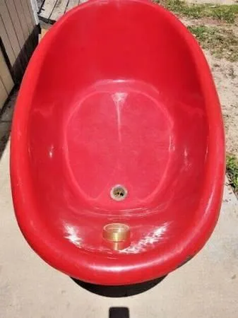 KOHLER CAST IRON PORCELAIN TUB