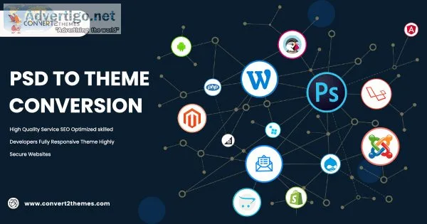 Psd to theme, psd to theme conversion services - convert2themes