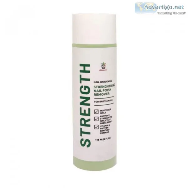 Bloomsberry strengthning nail polish remover, 118ml