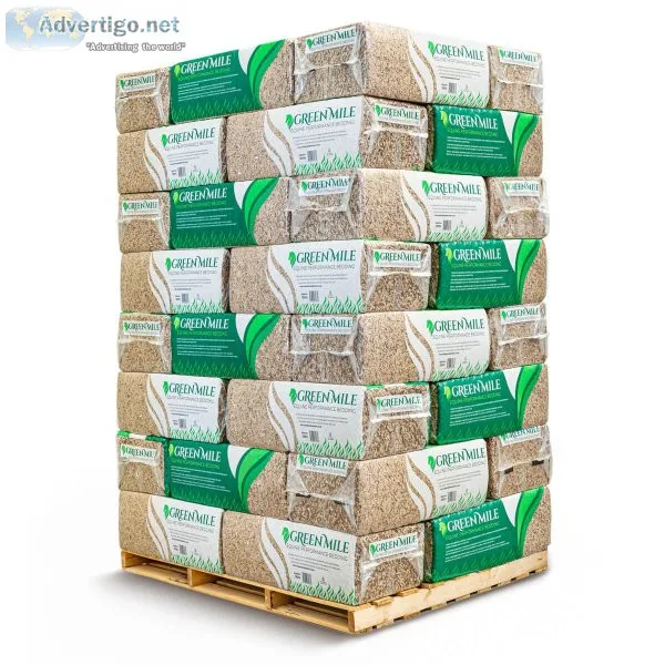 Buy 48 Bale Jumbo Pallet From Green Mile Bedding
