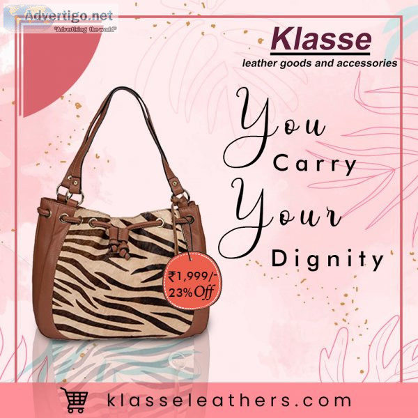 Klasse leather, genuine leather brand in india