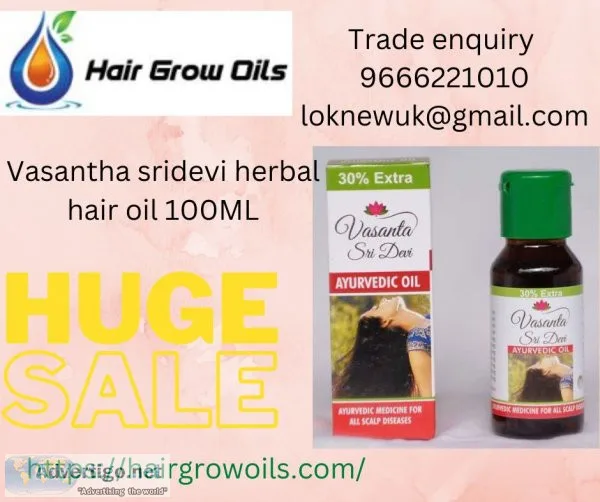 Herbal hair grow oils