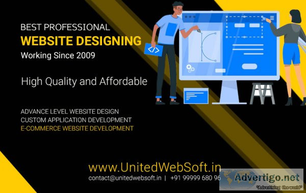 Website developer, designer freelancer Delhi, India UnitedWebSof