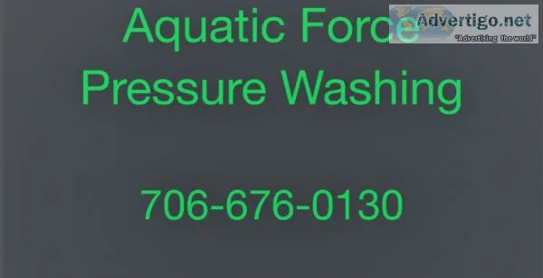 Aquatic Force Pressure Washing