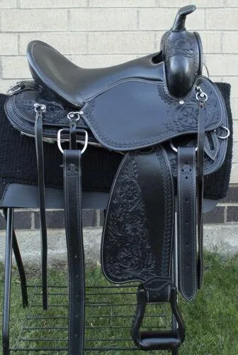Saddle American Leather Flex Tree Trail Pleasure