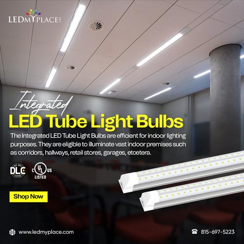 Get The Best Offer on Integrated LED Tube Light Bulbs  at LEDMyp