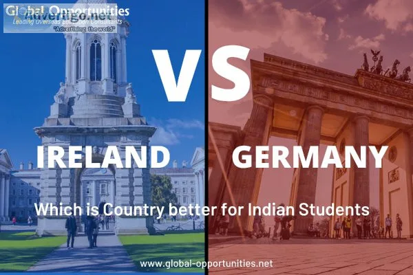 Which is Country better for Indian Students in Germany Vs Irelan