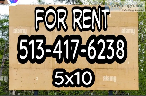 5X10 BILLBOARD FRAME FOR RENT