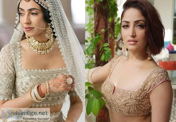Discover simple wedding blouse designs ideas for brides - beyoun