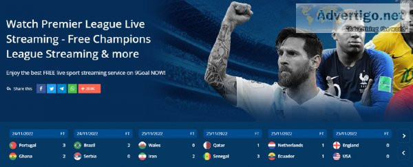 Watch FIFA worldcup every match live free of charge