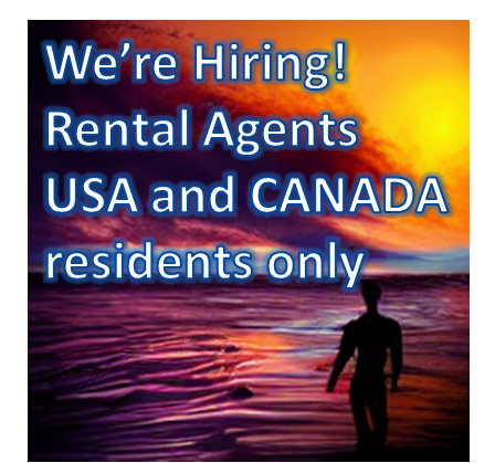 Rental Agent for USA and CANADA residents only. Part-Time. Work 