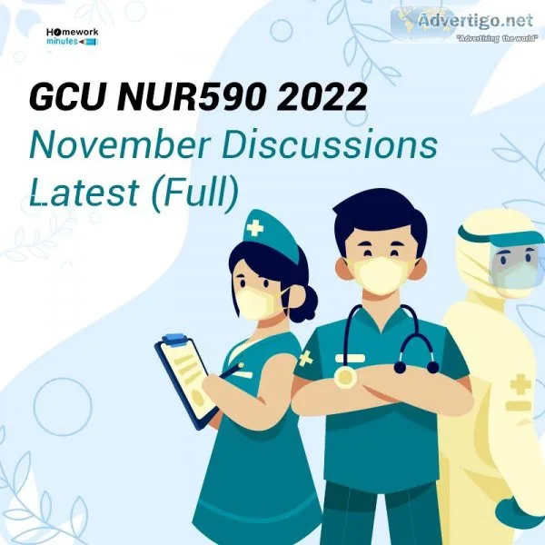 GCU NUR590 2022 November Discussions Latest (Full)
