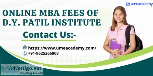D Y Patil University Online MBA