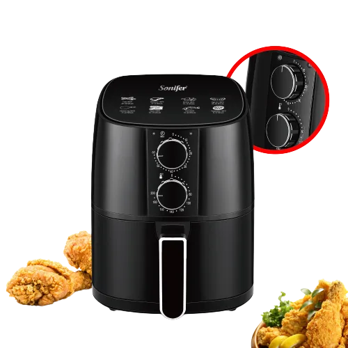 Air Fryer 4.2L Large Capacity 360&degBaking Toaster Without Oil 