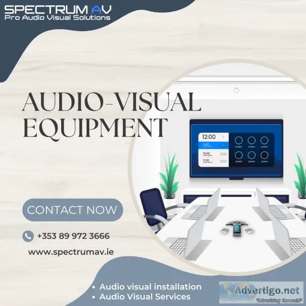 Make Every Event A Success With Top Audio Visual Equipment