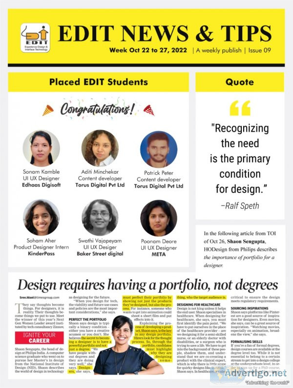 Ui ux design course in pune edit institute