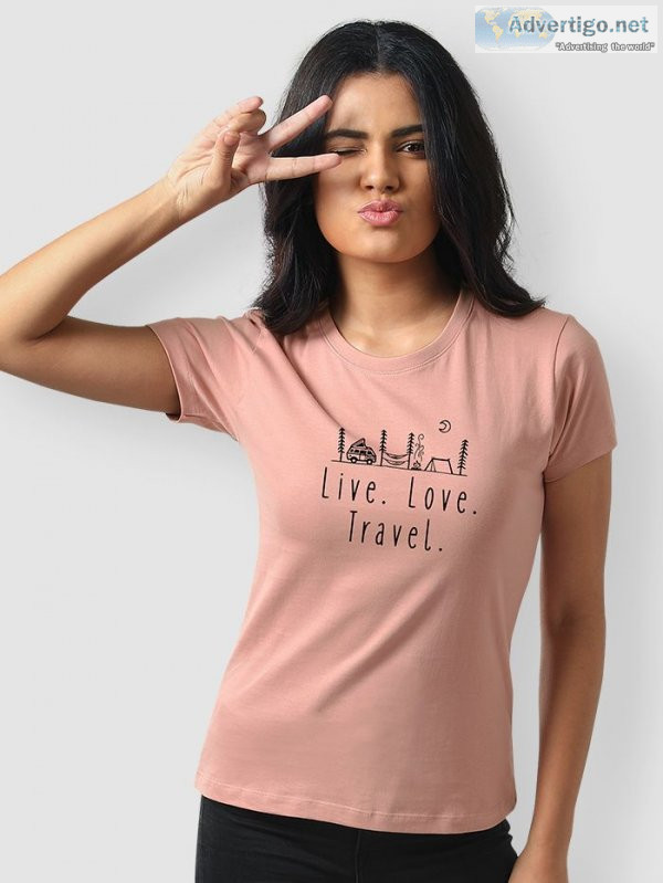 Shop theme-based travel t shirts online at beyoung