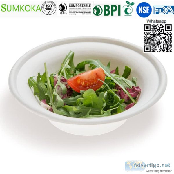 24 oz food bowl disposable bowl bagasse bowl take away bowl