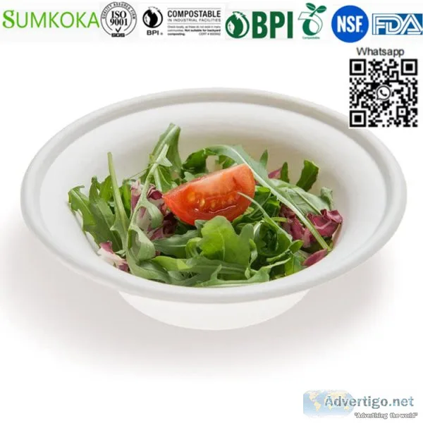 24 oz food bowl disposable bowl bagasse bowl take away bowl