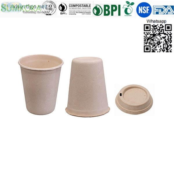 16 oz cup disposable cup sugarcane cup take away cup
