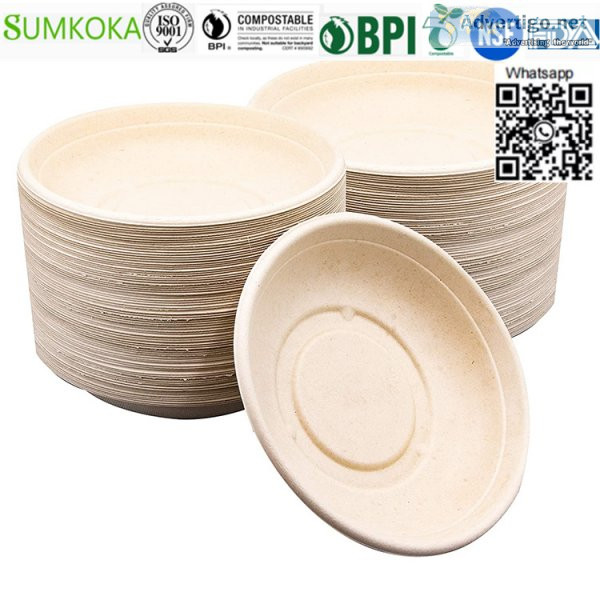 32 oz take out bowl disposable bowl sugarcane bowl salad bowl
