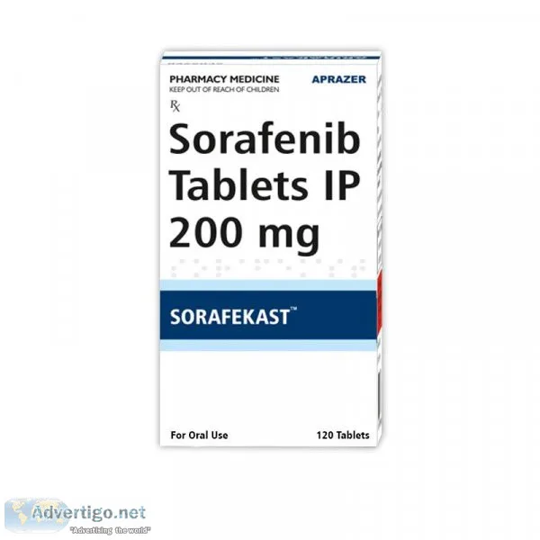 Buy sorafekast 200 mg online ? gandhi medicos