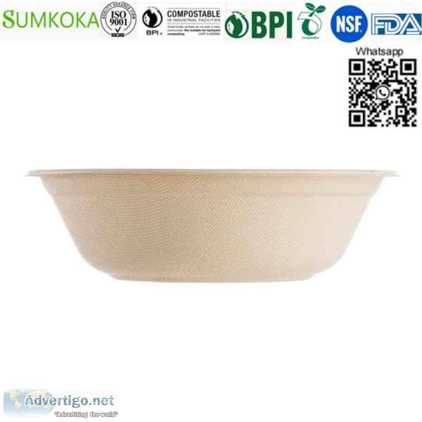 32 oz take out bowl disposable bowl sugarcane bowl salad bowl