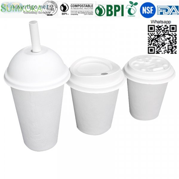 12 oz cup disposable cup bagasse cup coffee cup