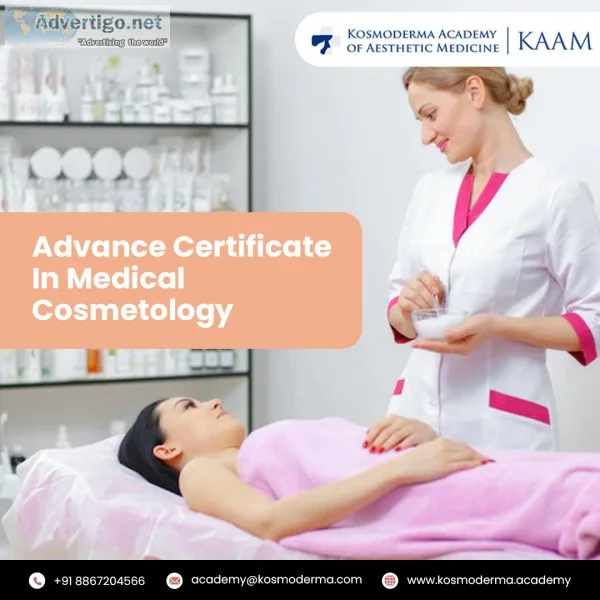 Advance certificate in medical cosmetology 