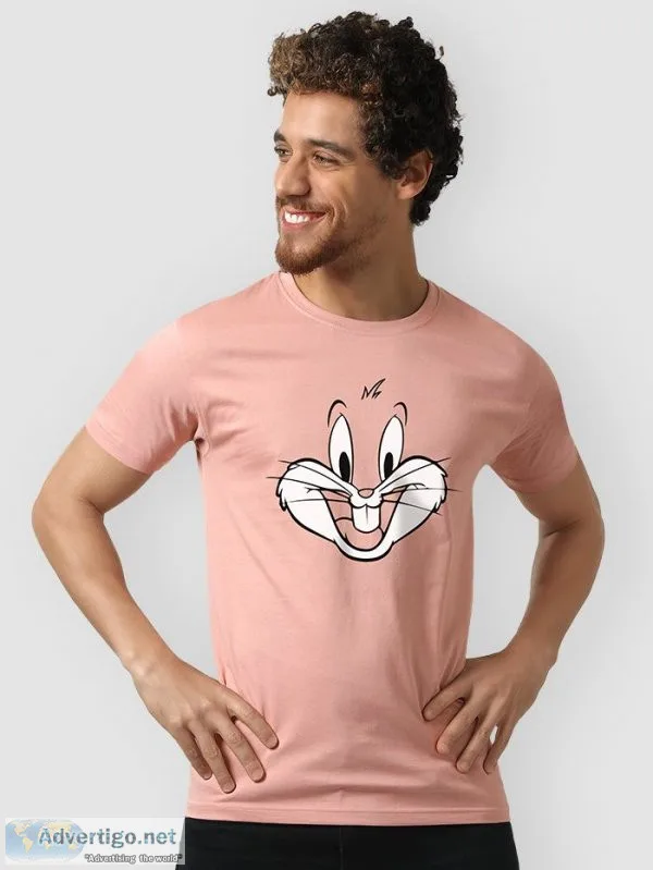 Get printed cartoon t shirts for men & women at beyoung