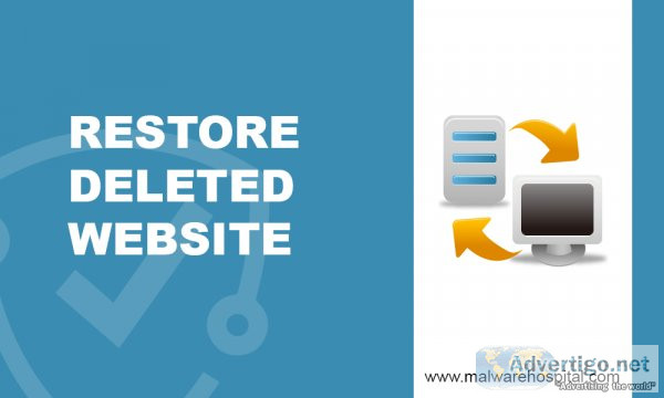 How to restore deleted website?