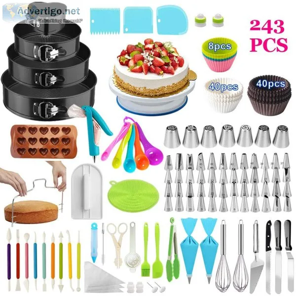 This christmas buy cake making tools to make your cake at home