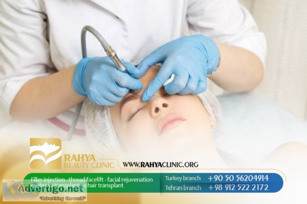 Botox injections  in the beauty clinic