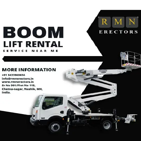 We provide the best boom lift rental service in nashik