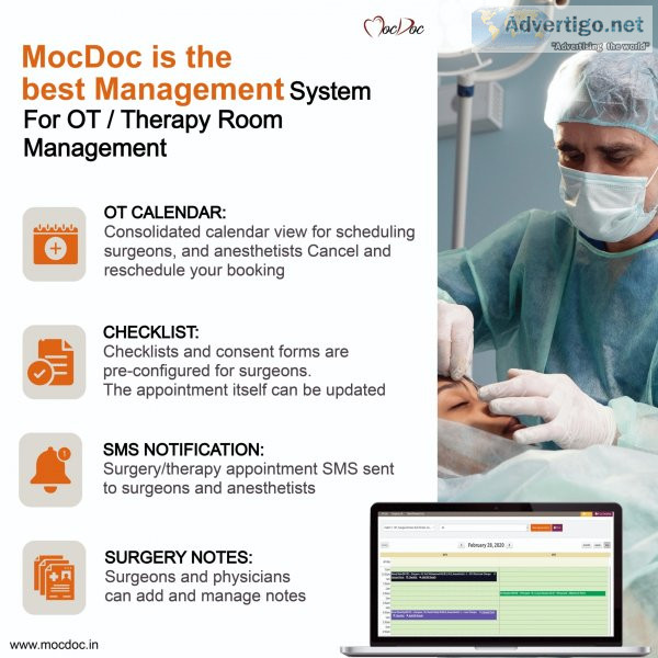 Best hospital management system | mocdoc hospital information so