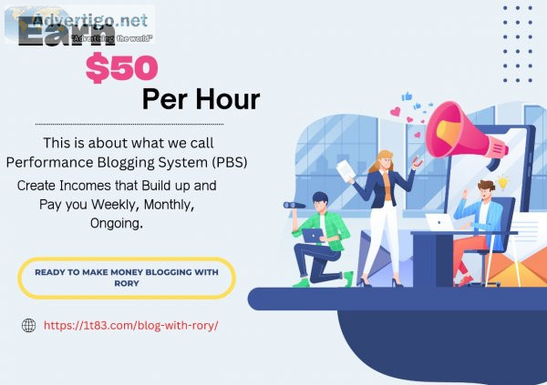 Earn $50 per hour