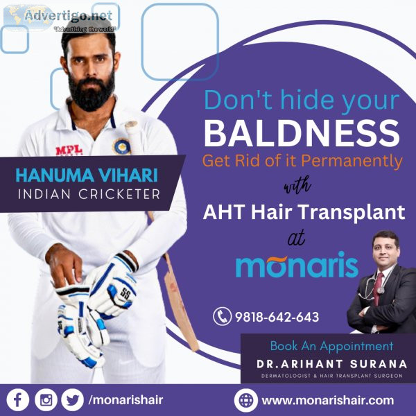 Best baldness treatment at finest hair transplant clinic in delh