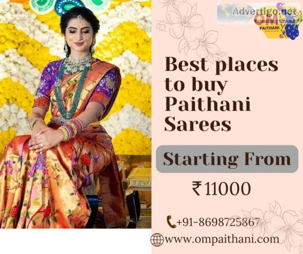 Are you looking online store for buy best paithani saree shop in
