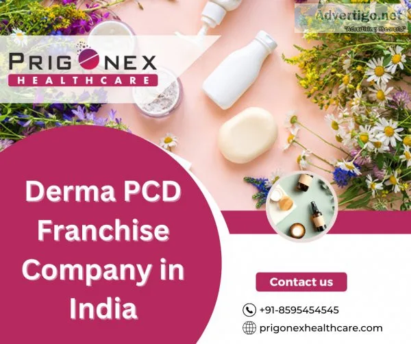 Derma pcd franchise company in india | prigonex healthcare