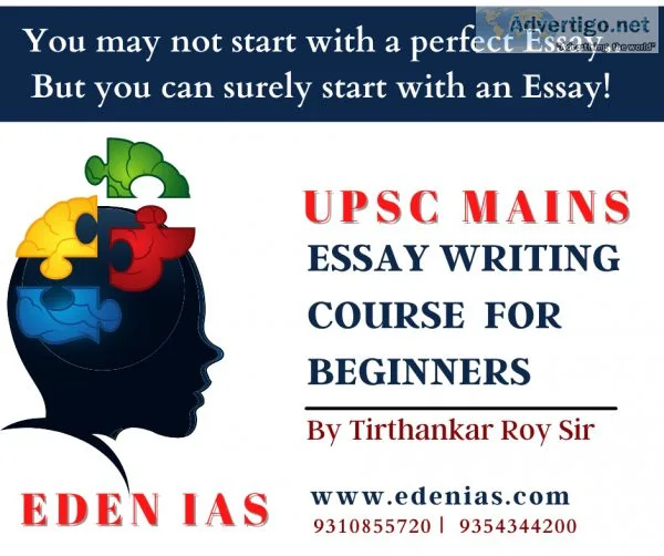 Preparing for essay for upsc is not a layman?s task