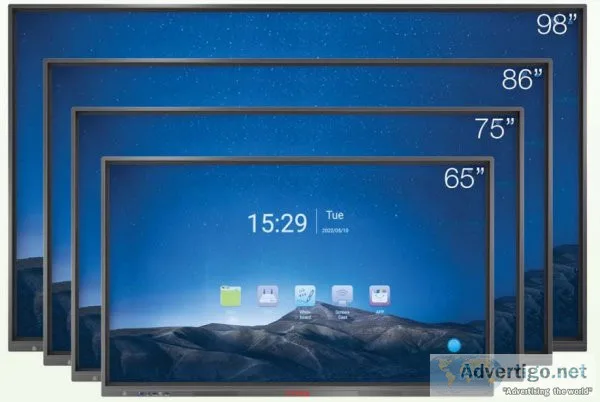 Interactive flat panel | manufacturer supplier | in gujarat, ind