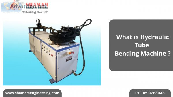 Hydraulic tube bending machine manufacturer - shamam engineering