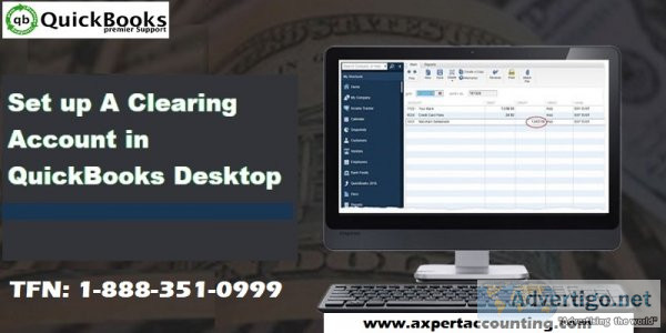 Set up a clearing account in quickbooks desktop