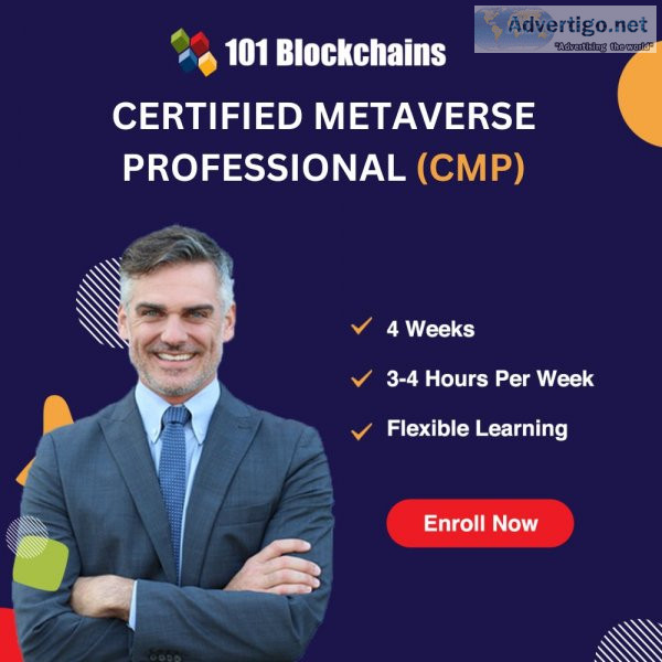 Enroll now to become certified metaverse professional