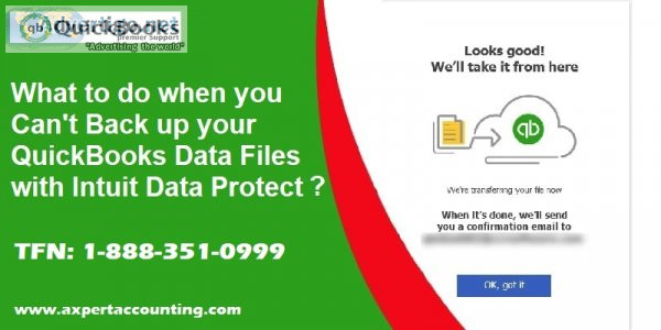 How to fix: can?t back up with intuit data protect issue