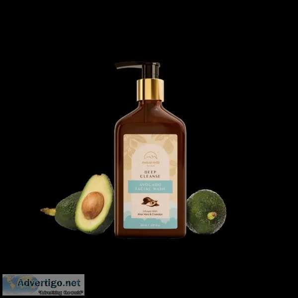 Buy avocado facial wash - mayaa veda herbal