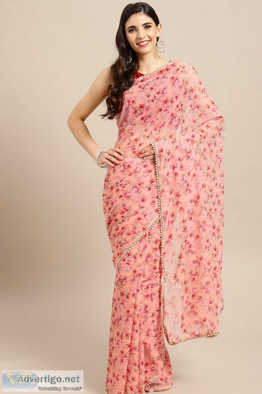 Organza sarees online | oneminutesaree