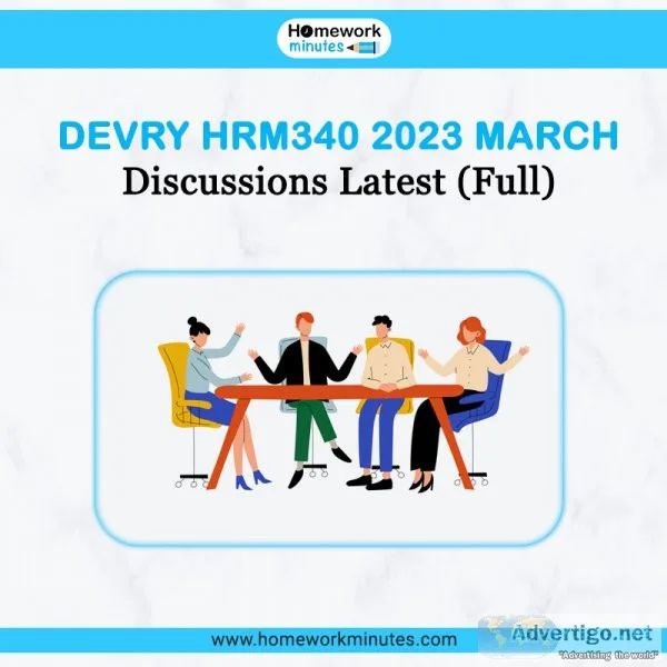 Devry HRM340 2022-23 March Discussions Latest (Full)